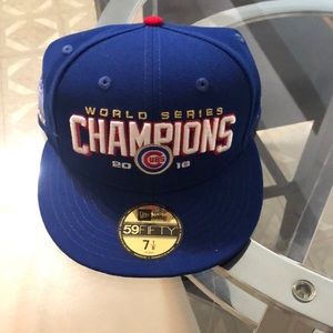 Chicago cubs championship cap